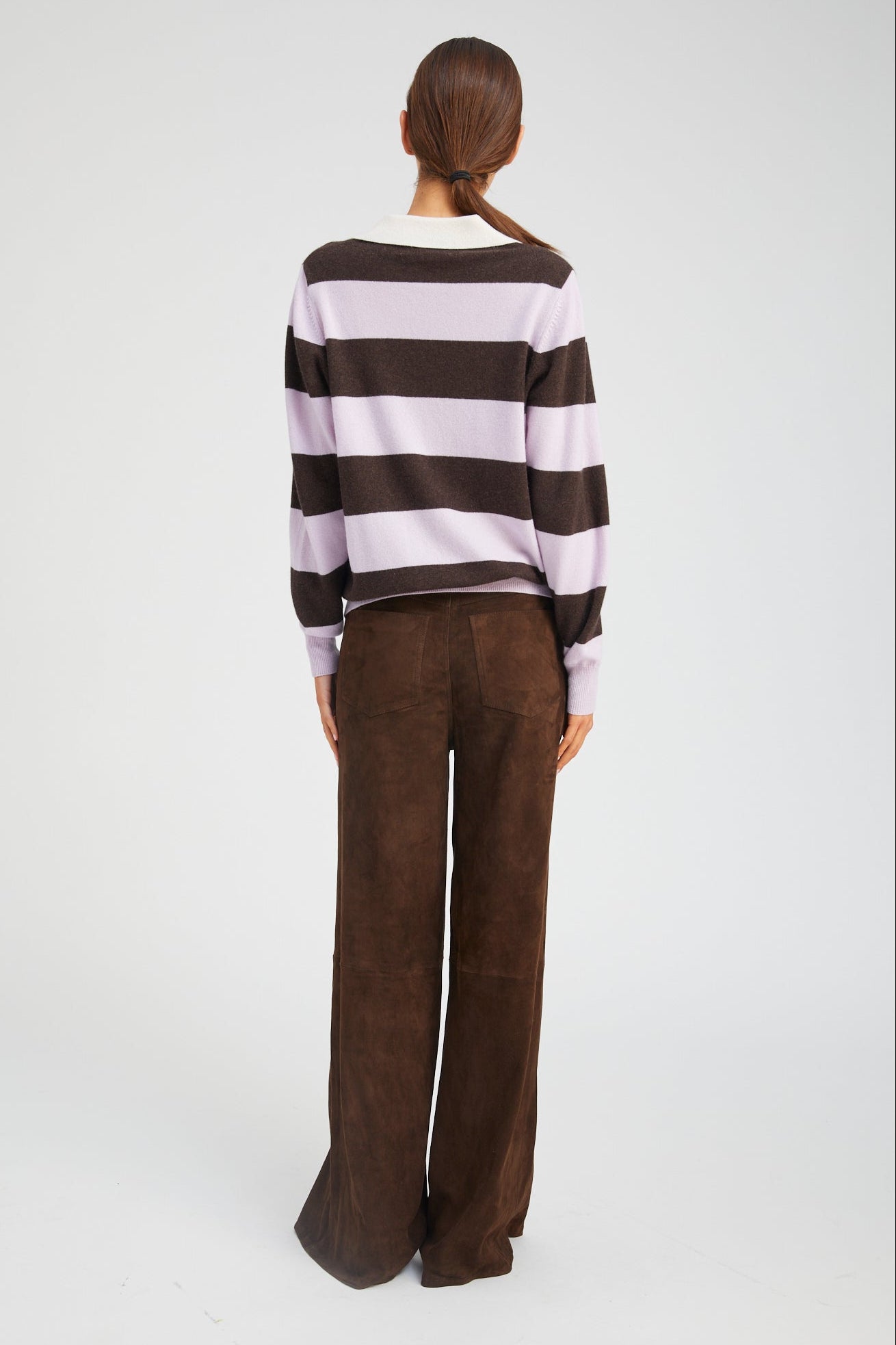 Americano Suede 5 Pocket Wide Leg