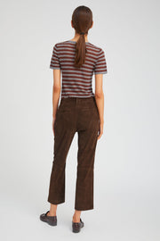Americano Suede Cropped Trousers