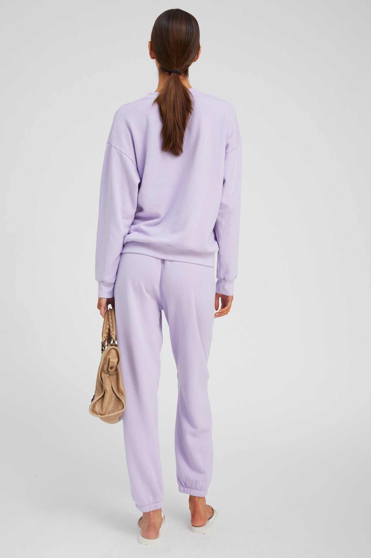 Lavender Heart Sweatpants