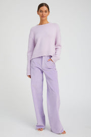 Wide Leg Corduroy Trousers