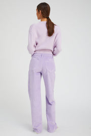 Wide Leg Corduroy Trousers