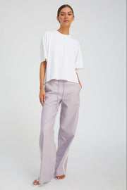 Leather Athletic Pants