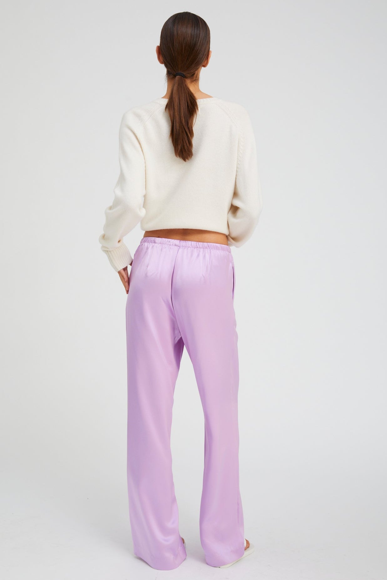 Lavender Silk Kauai Pants