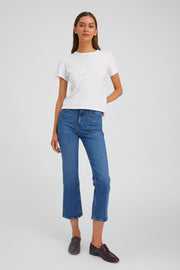 White Cotton Baby Tee