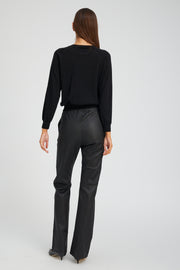 Drawstring Straight Leg Pant Black – SPRWMN