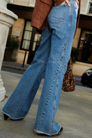 Patch Flare Denim