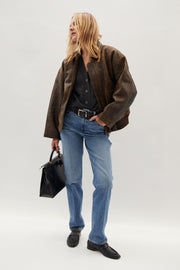 Slim Straight Denim