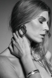 Tubular Hoop Earrings