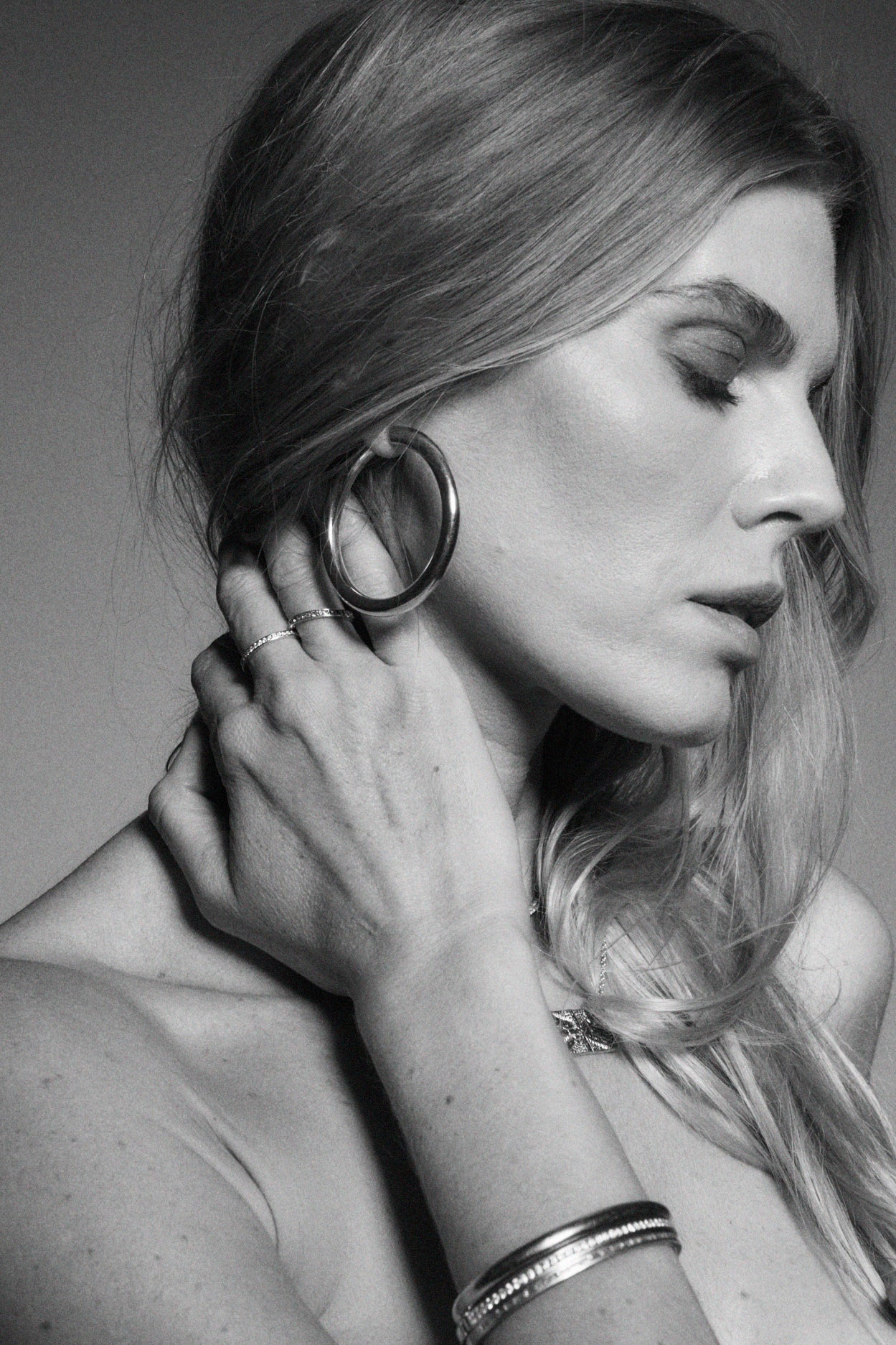 Tubular Hoop Earrings