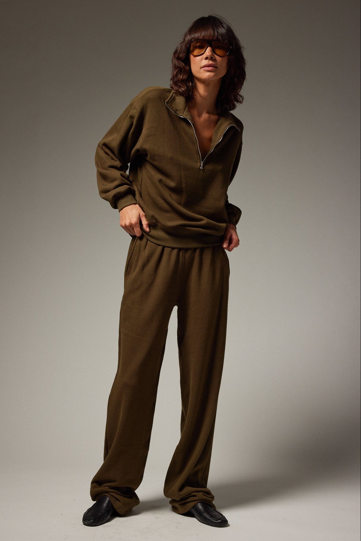 Quarter Zip Sweatshirt