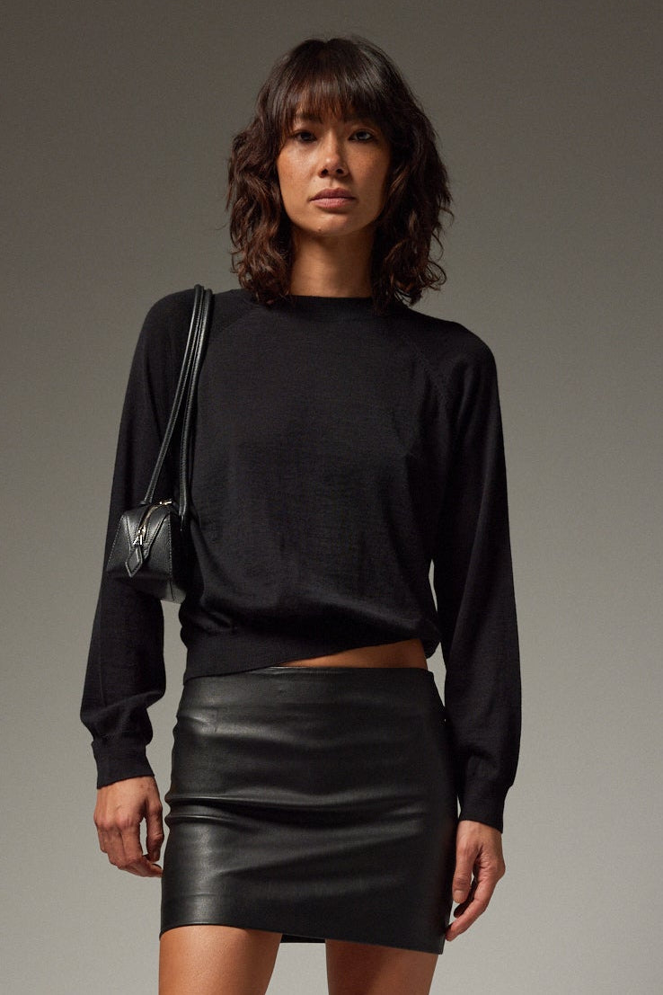 Cashmere Raglan Sweater