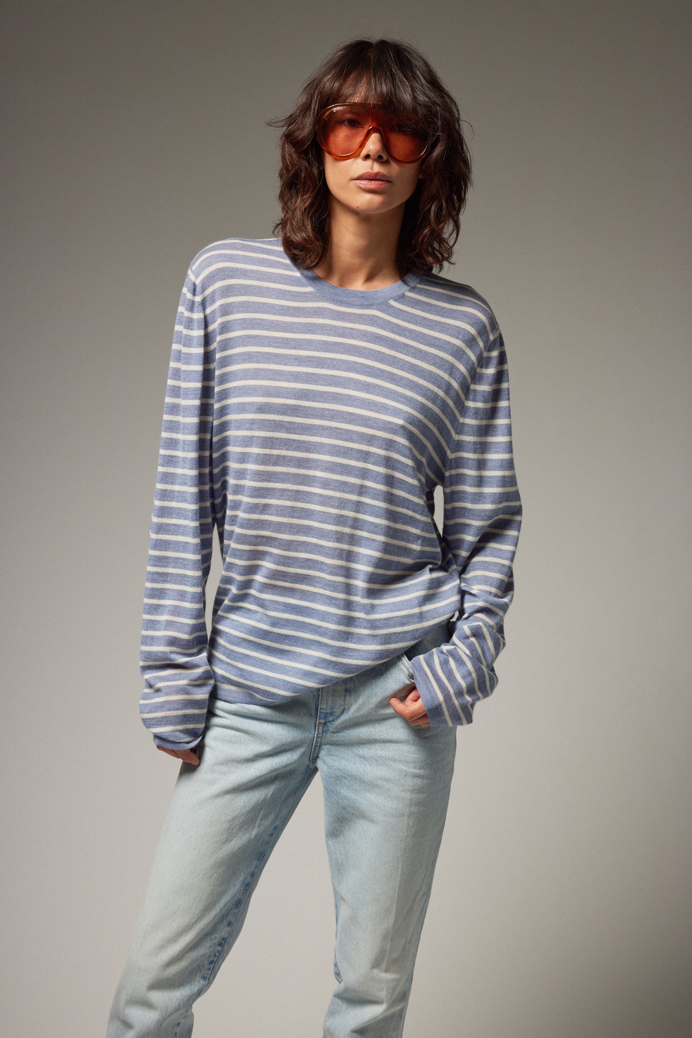 Cashmere Long Sleeve Tee