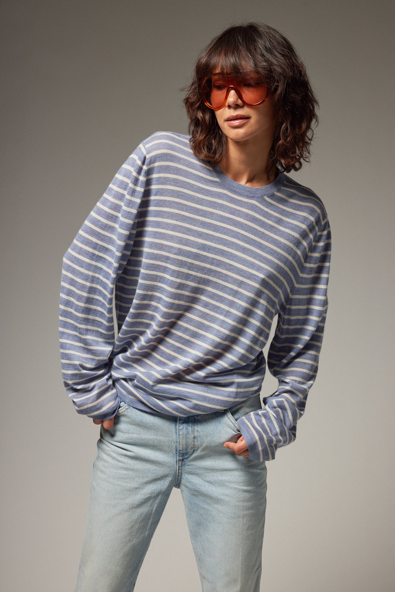 Cashmere Long Sleeve Tee