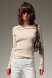 Cashmere Mock Neck