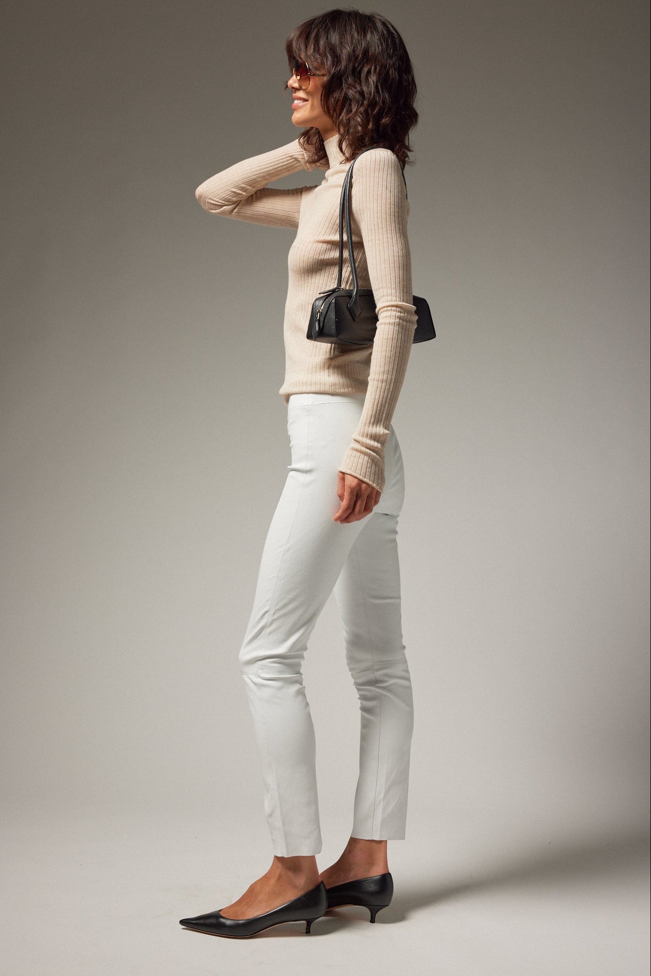Cashmere Mock Neck