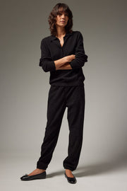 Suede Sweatpants