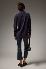 Grace Leather Crop Flare