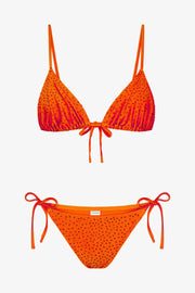 Rhinestone Triangle Bikini Top