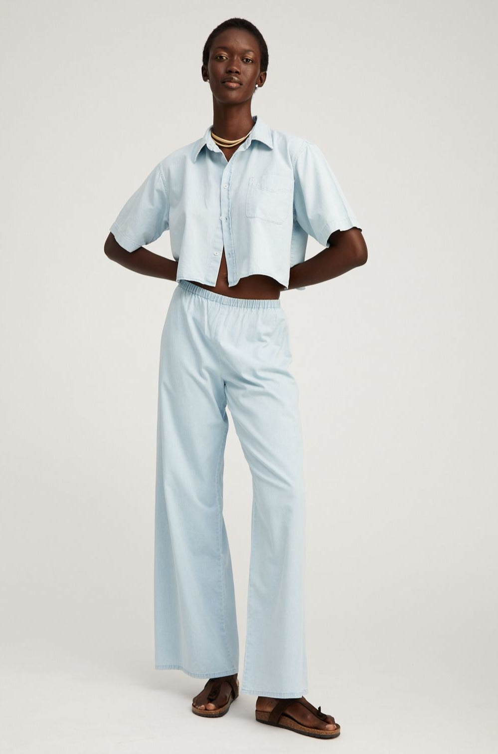 CROPPED BUTTON UP CHARLIE SPRWMN CROPPED BUTTON UP CHARLIE SPRWMN