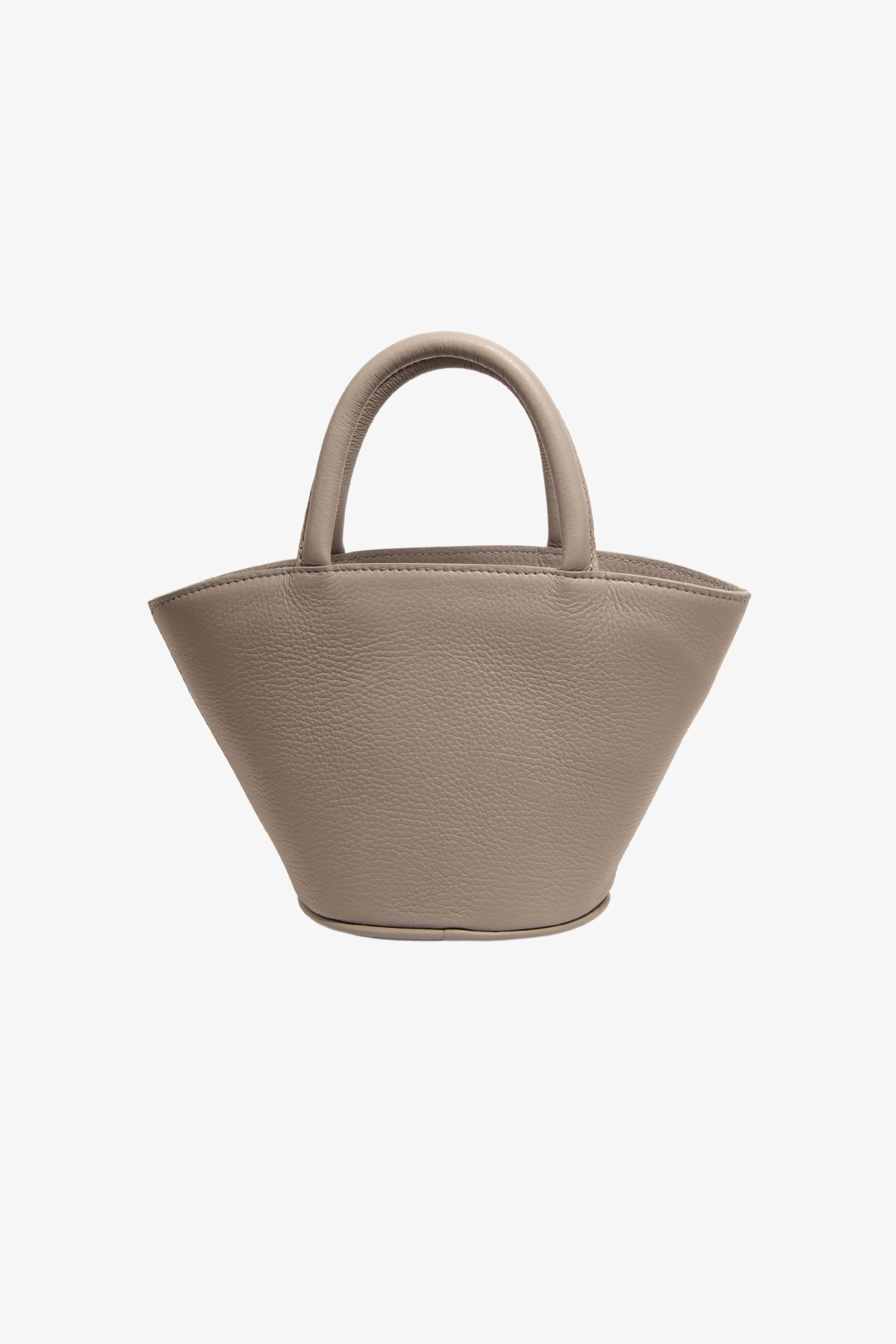Grey Mini Panier Bag