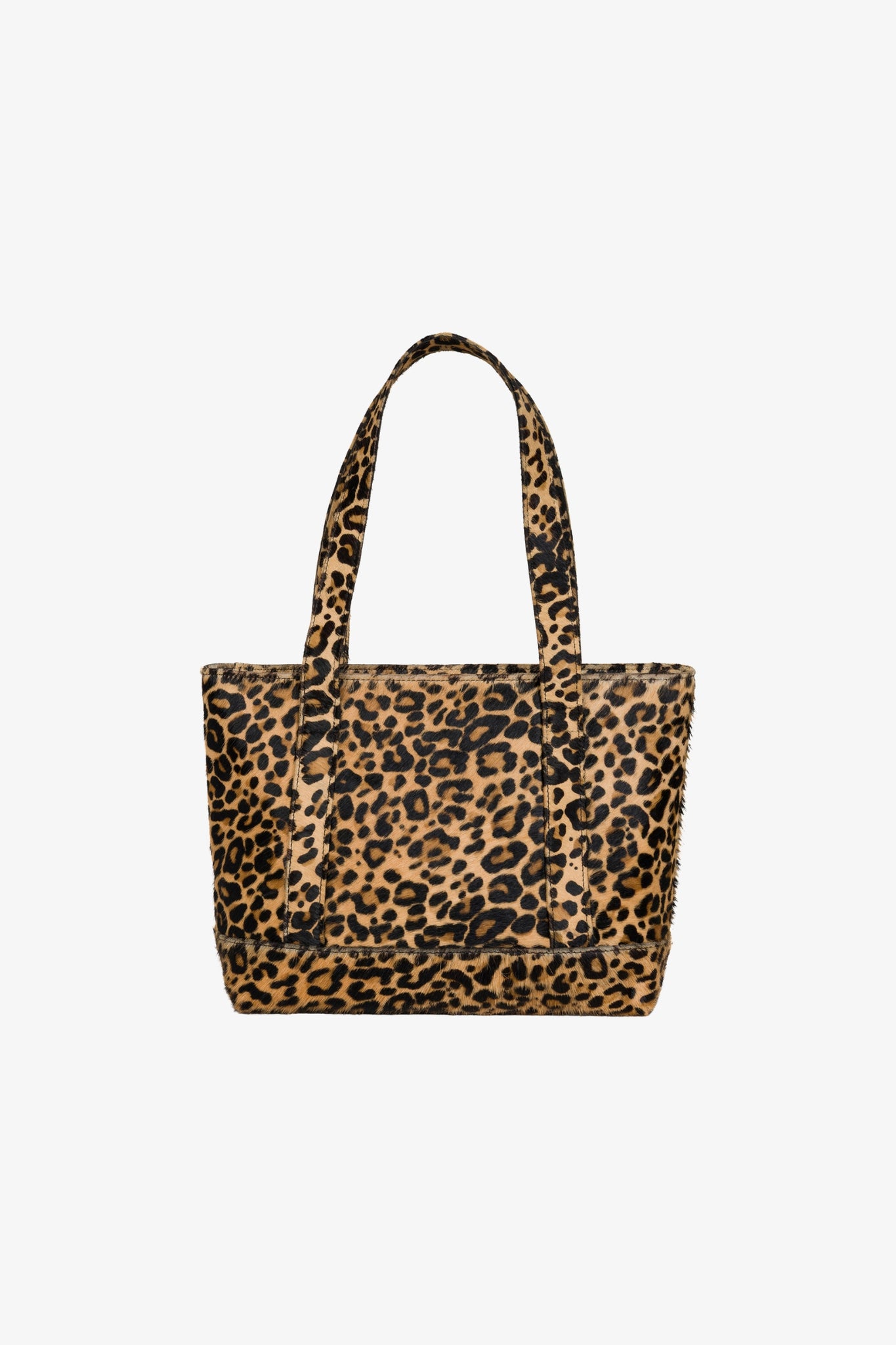 Leopard Pony Hair Rai Bag