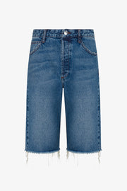 Denim Bermuda Shorts