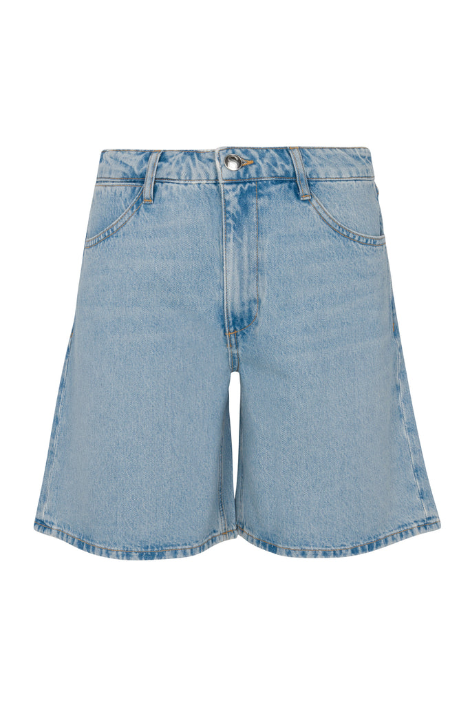 A-LINE DENIM SHORT BIANCA – SPRWMN
