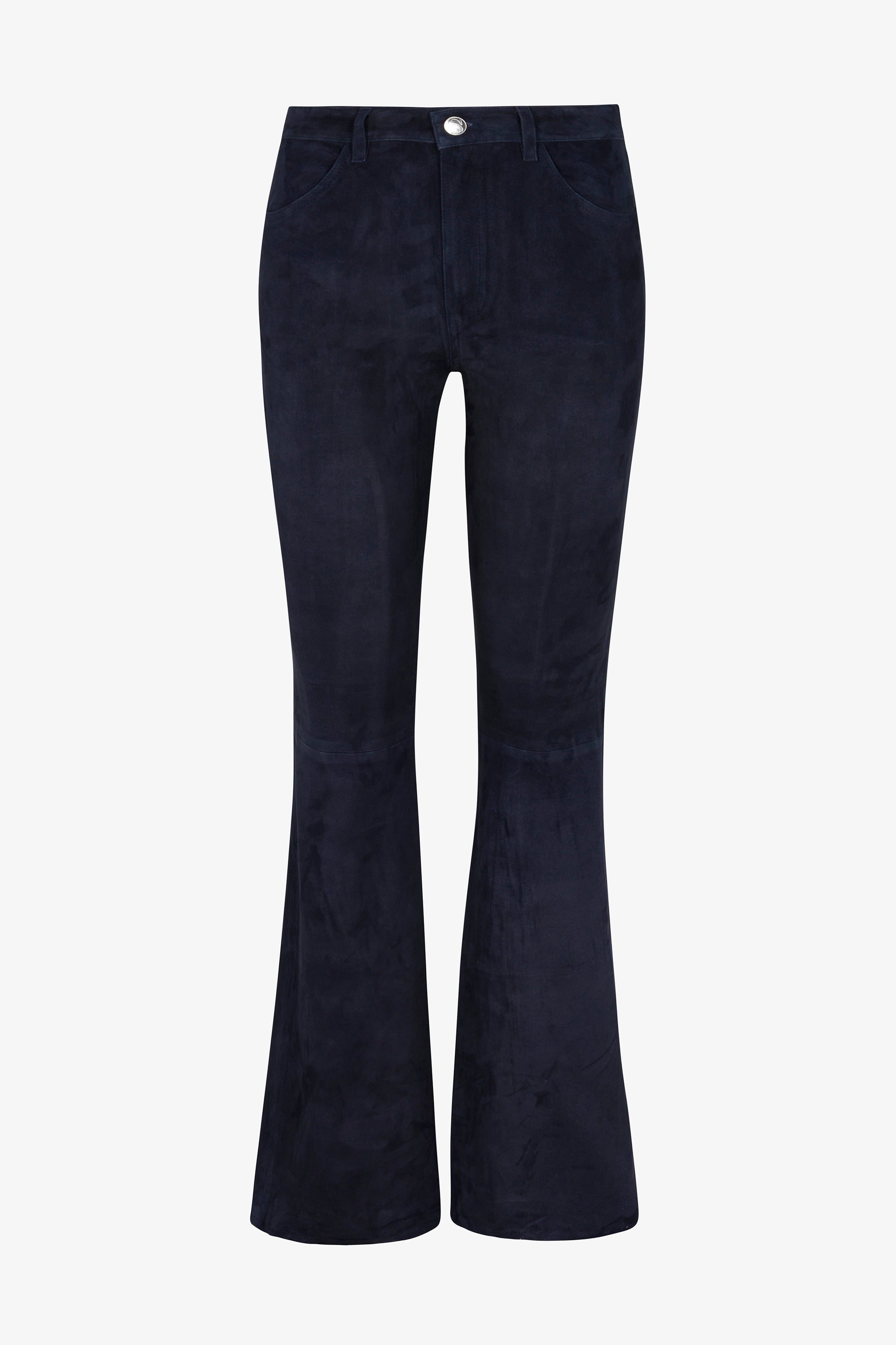 Suede 5 Pocket Micro Flare