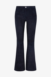 Suede 5 Pocket Micro Flare