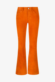 Suede 5 Pocket Micro Flare