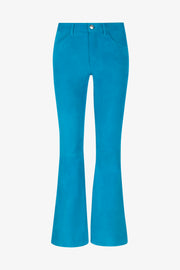 Suede 5 Pocket Micro Flare