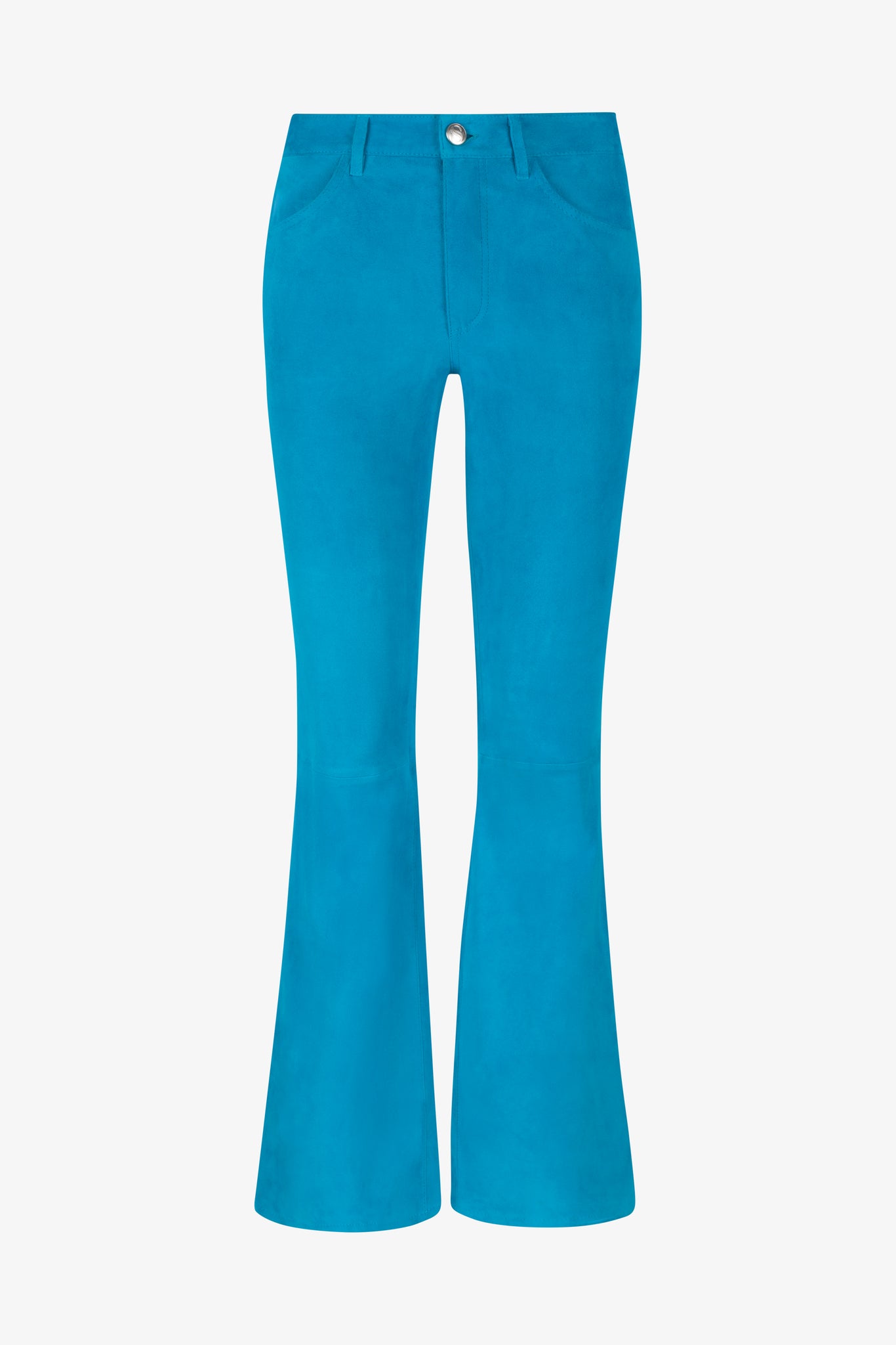Suede 5 Pocket Micro Flare