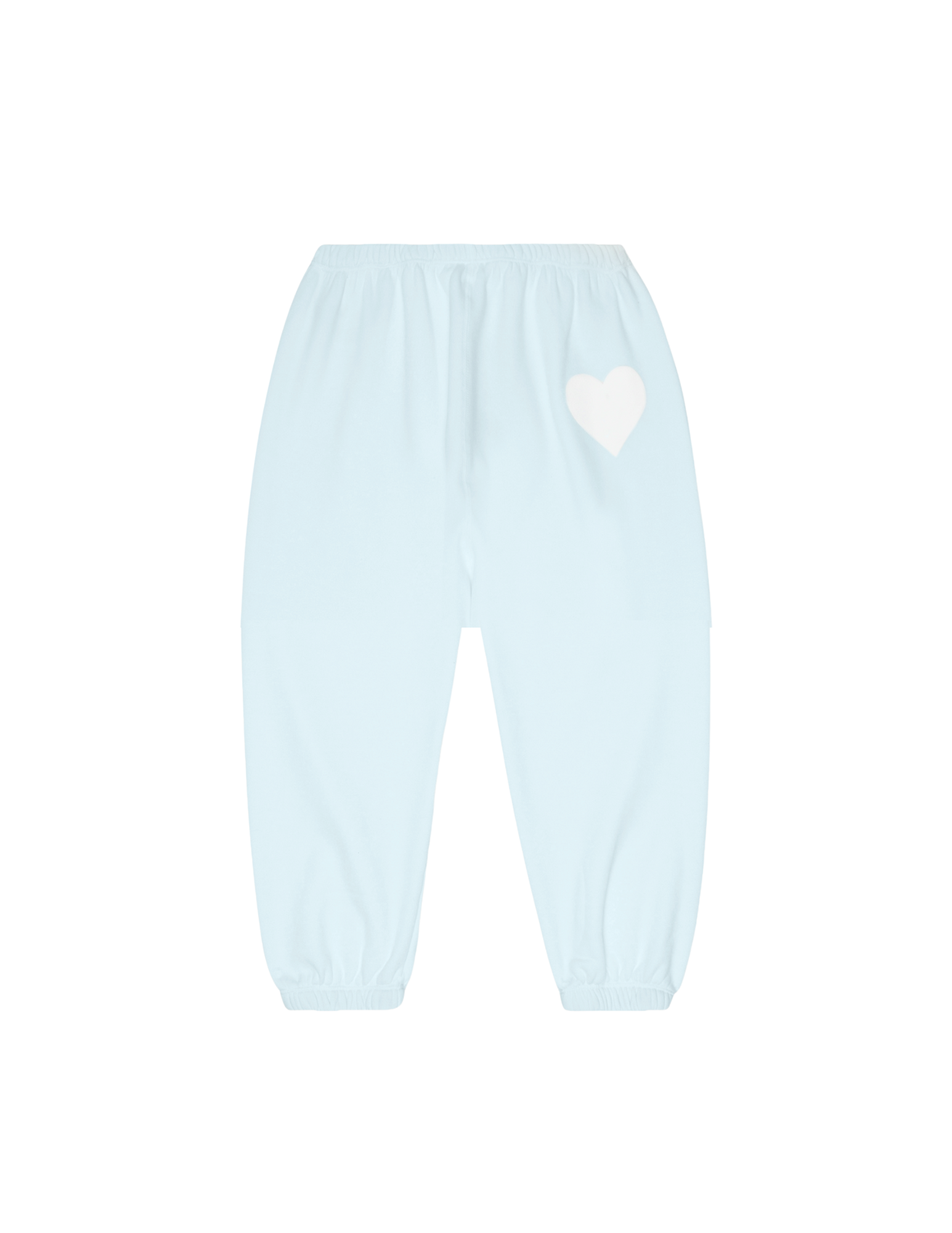 Kids Baby Blue Heart Sweatpants