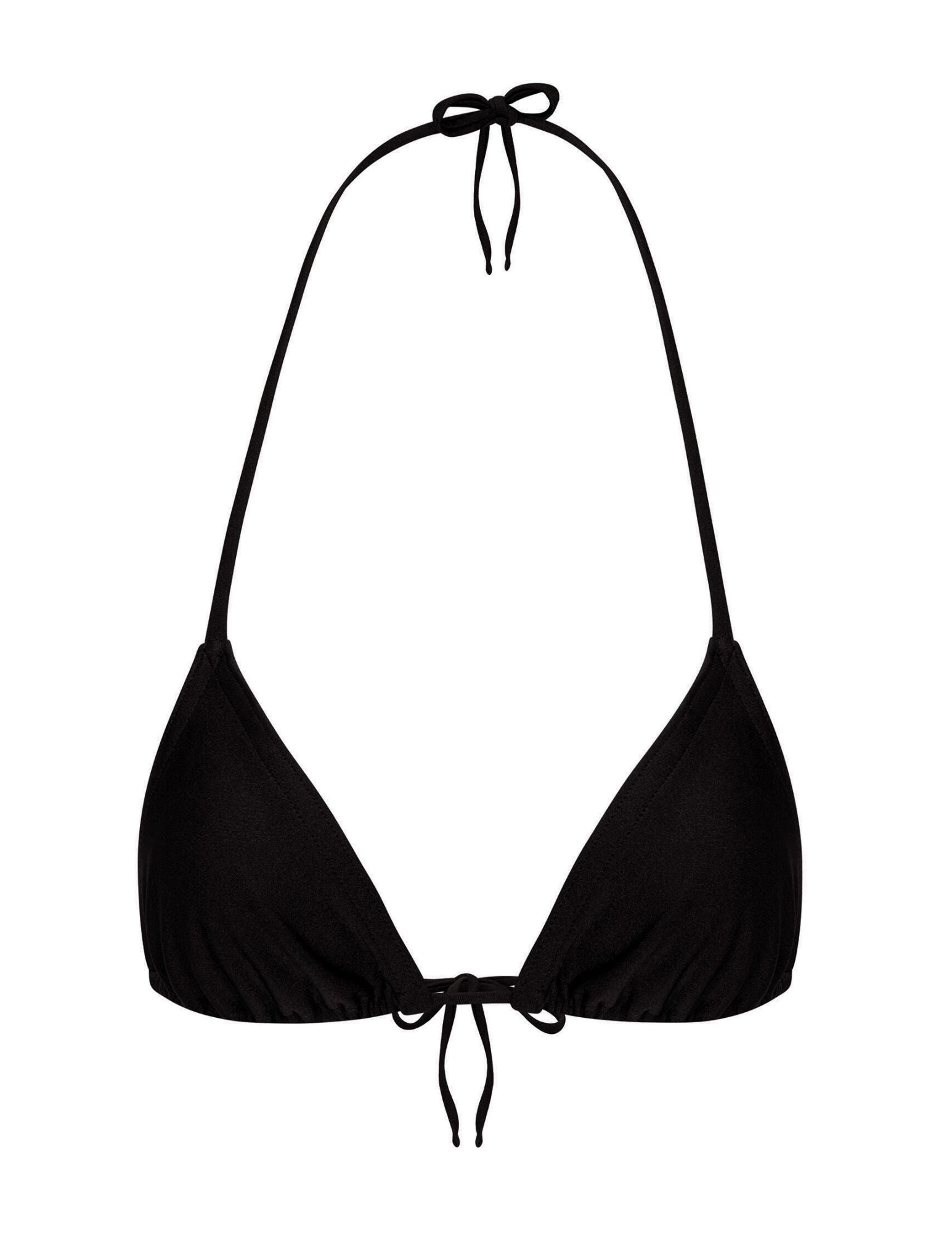 Black Triangle Bikini Top