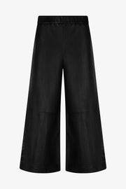 Stretch Leather Culotte