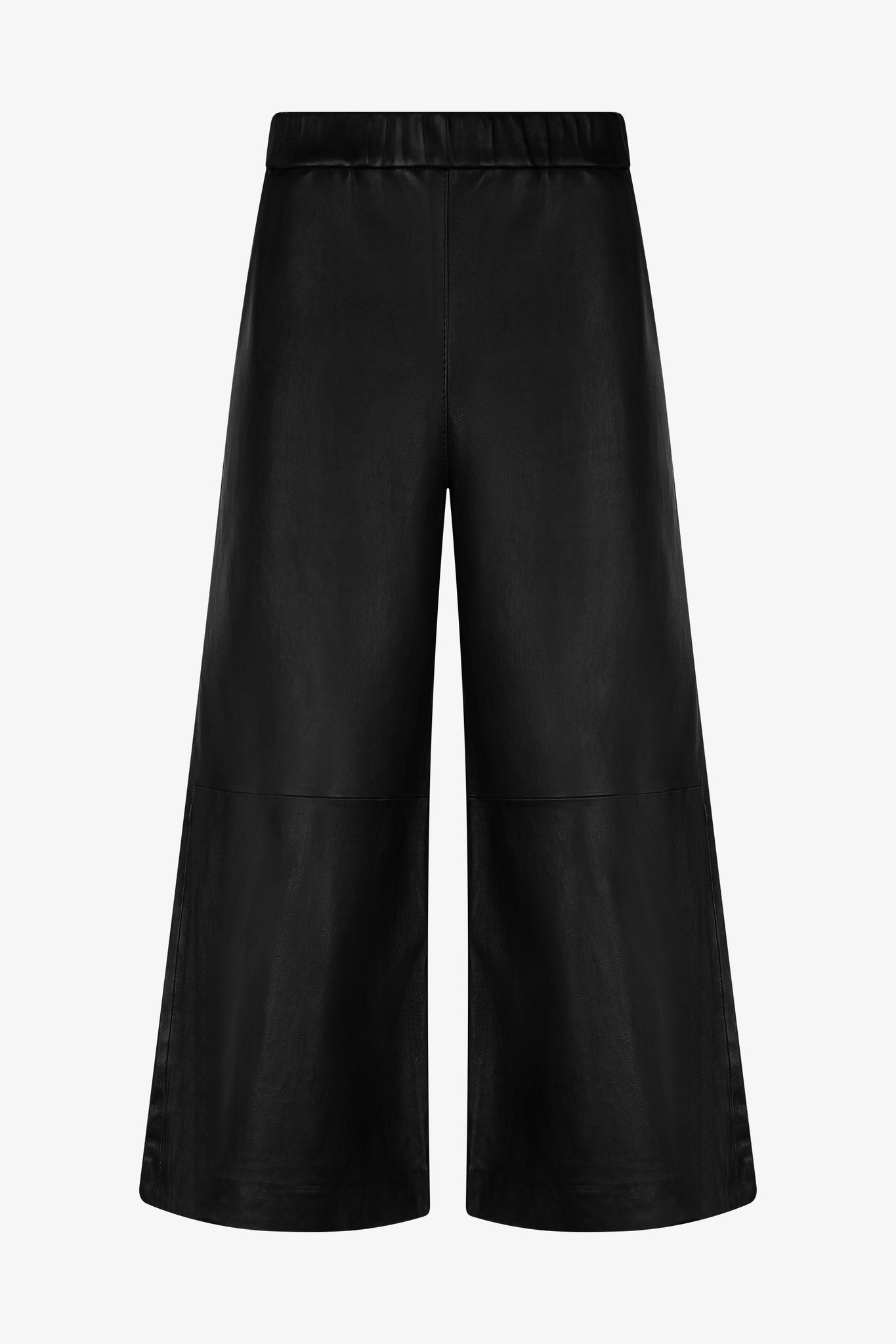 Stretch Leather Culotte
