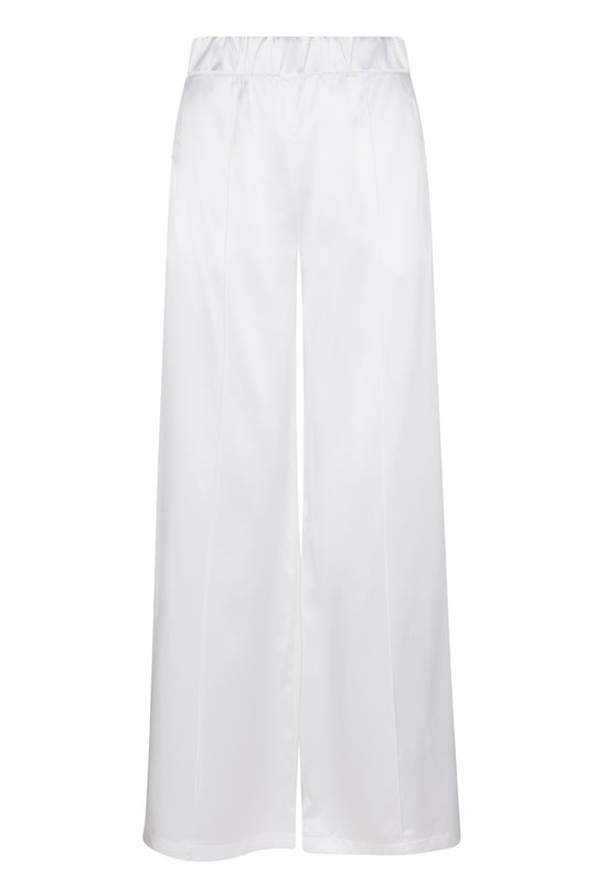 Wide Leg Pant w Pintucks OPTIC WHITE – SPRWMN