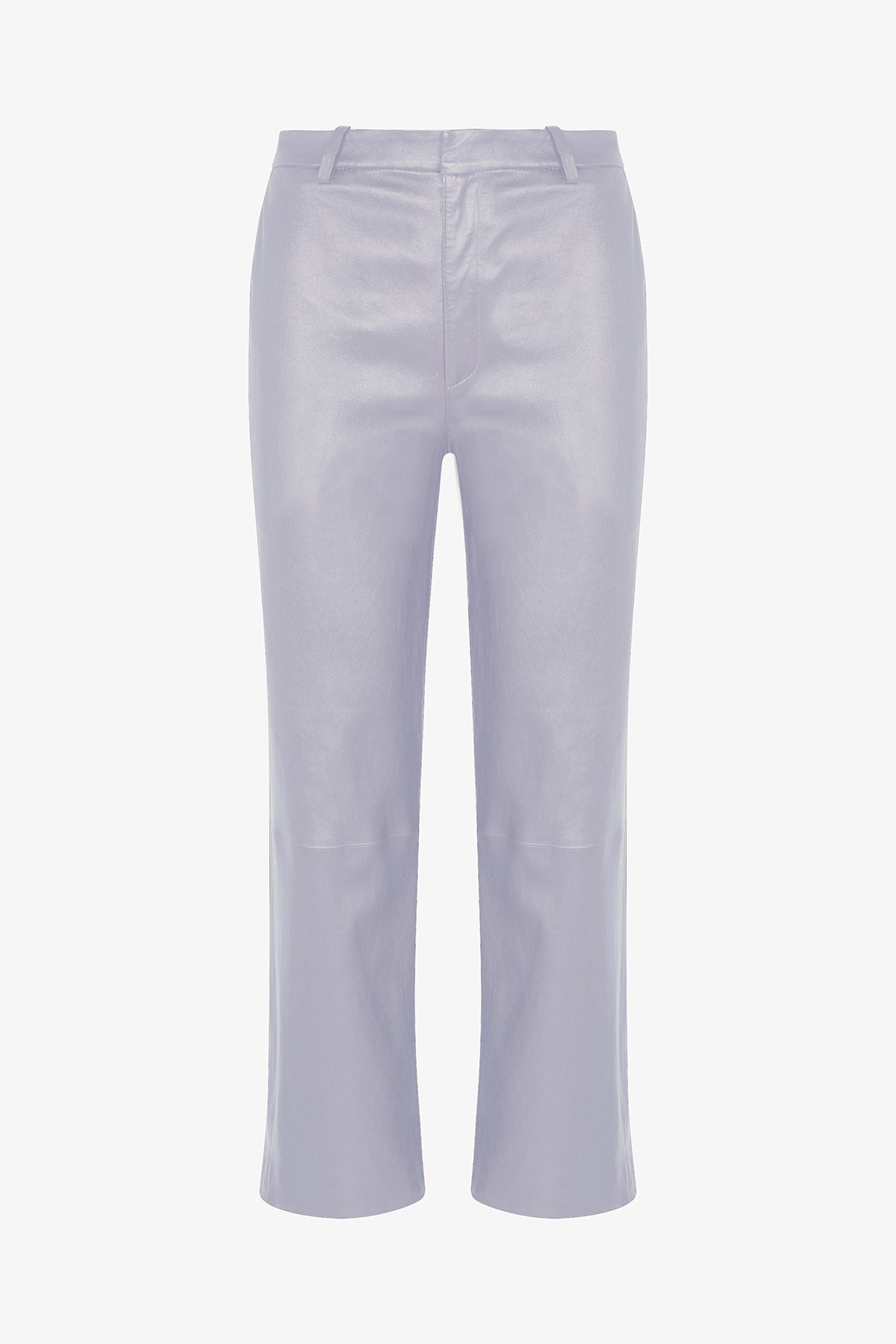 Leather Cropped Trousers
