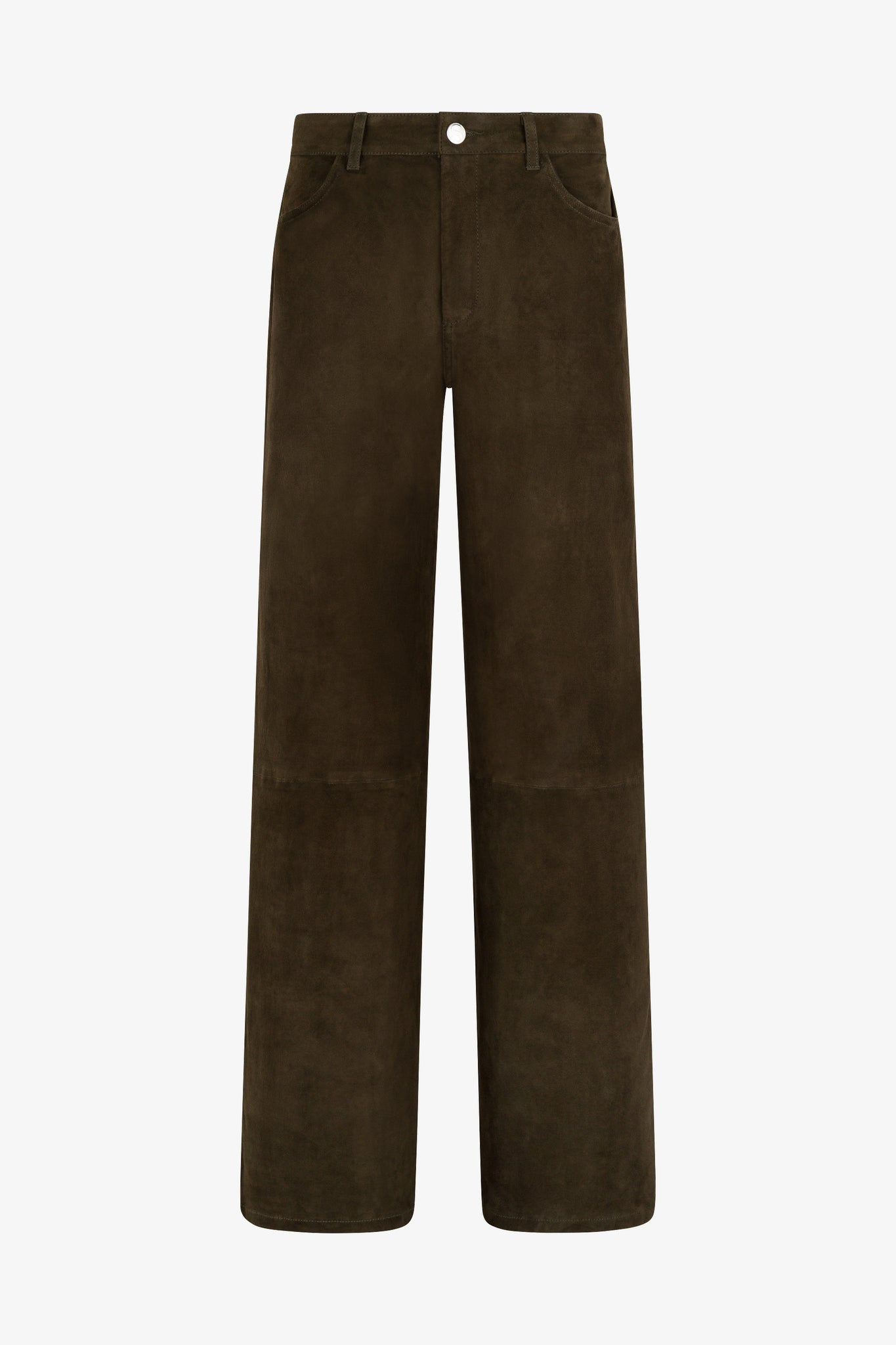 Suede Carpenter Pants