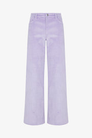 Wide Leg Corduroy Trousers
