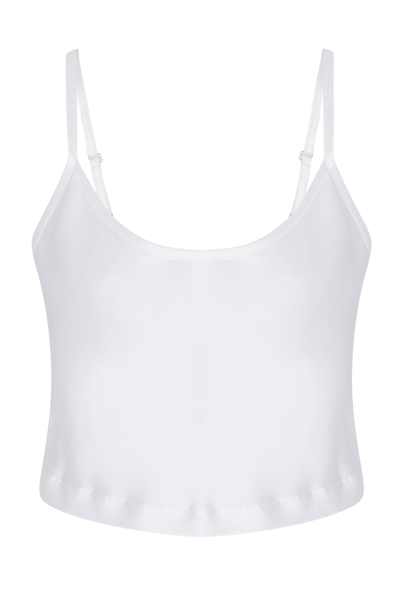 Silk Cropped Cami