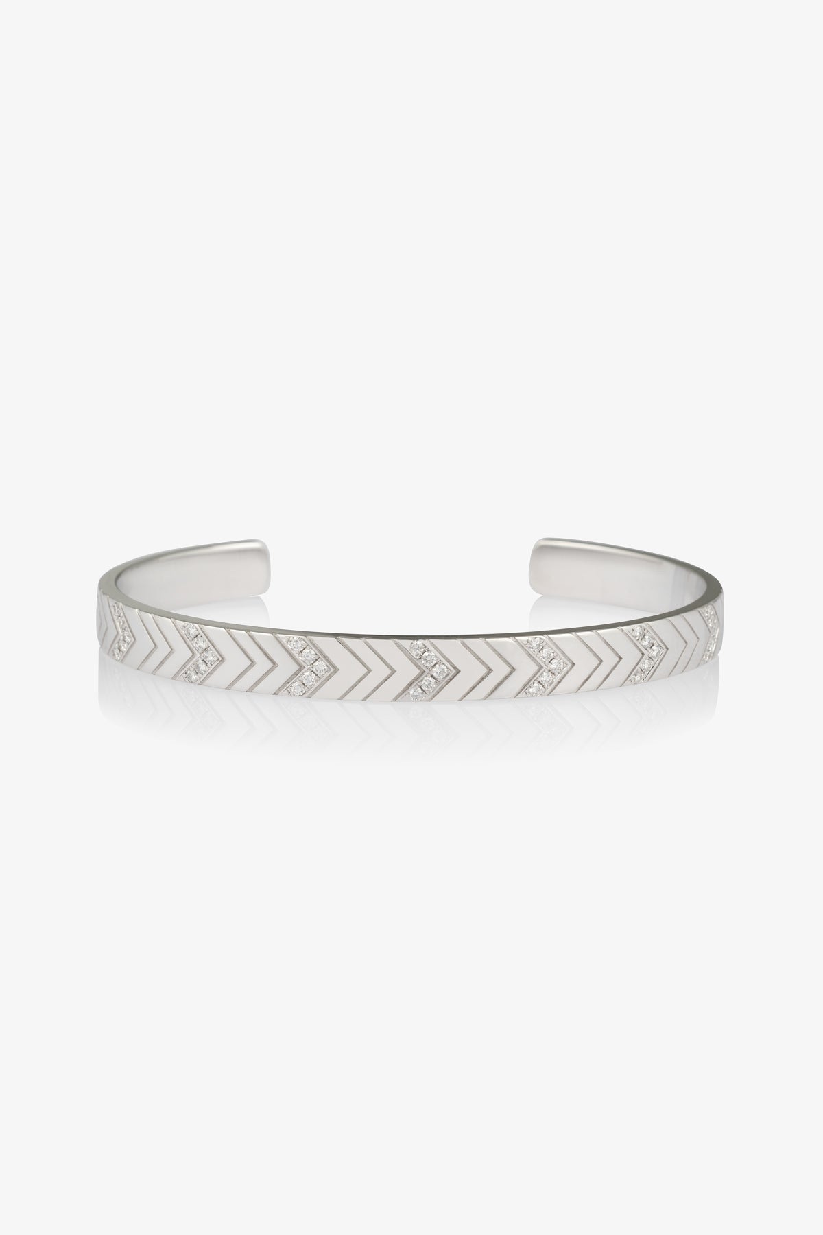 Diamond Chevron Cuff