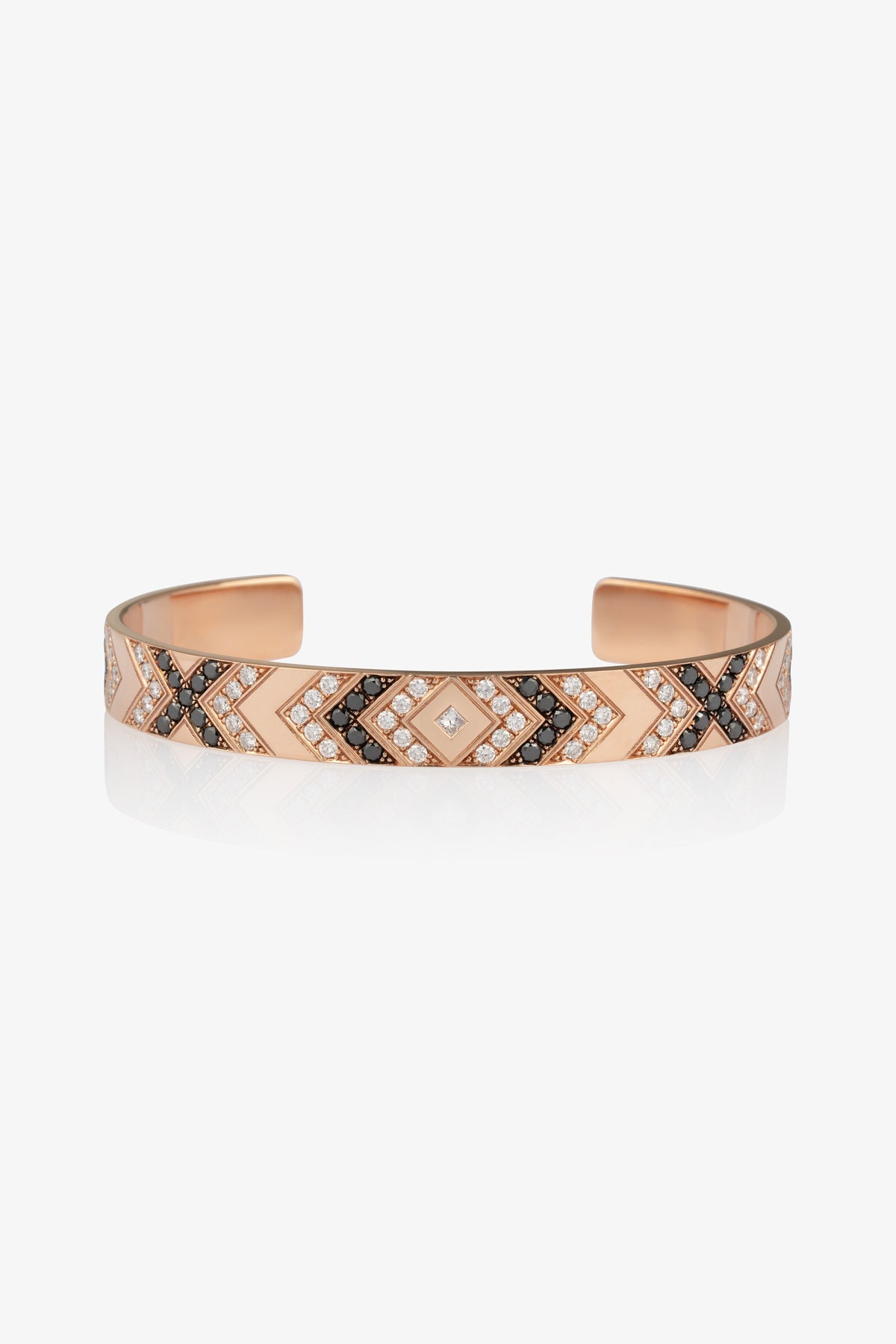 Friendship Diamond Lozenge Cuff 8mm