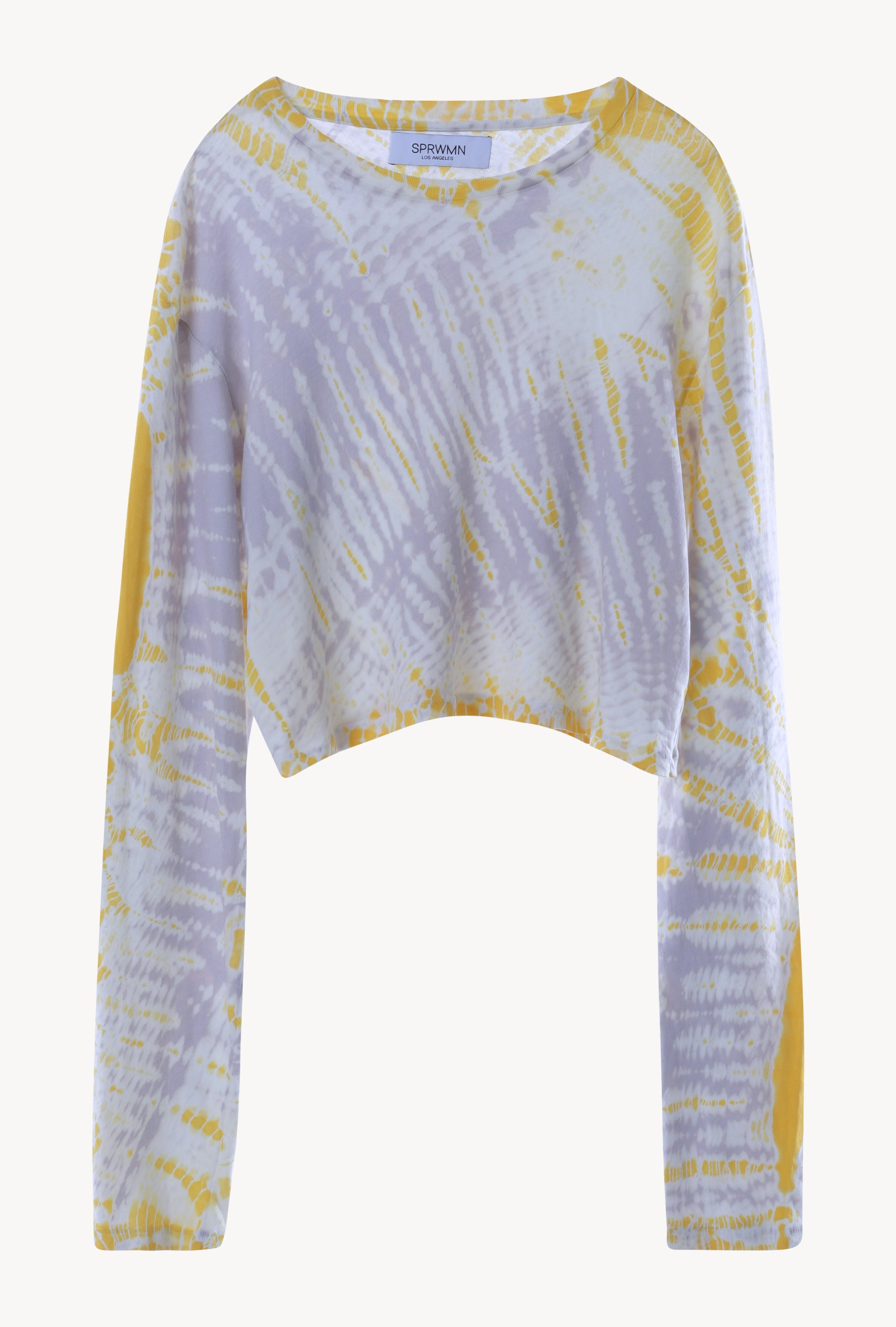 Long Sleeve Tee Marigold Marble
