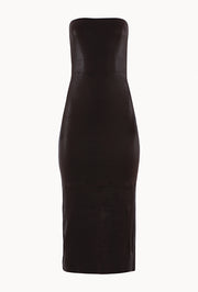 Carolyn Leather Tube Dress