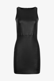 Lilah Leather Mini Dress