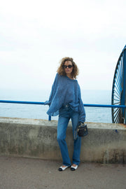 Jade Cashmere Silk Sweater