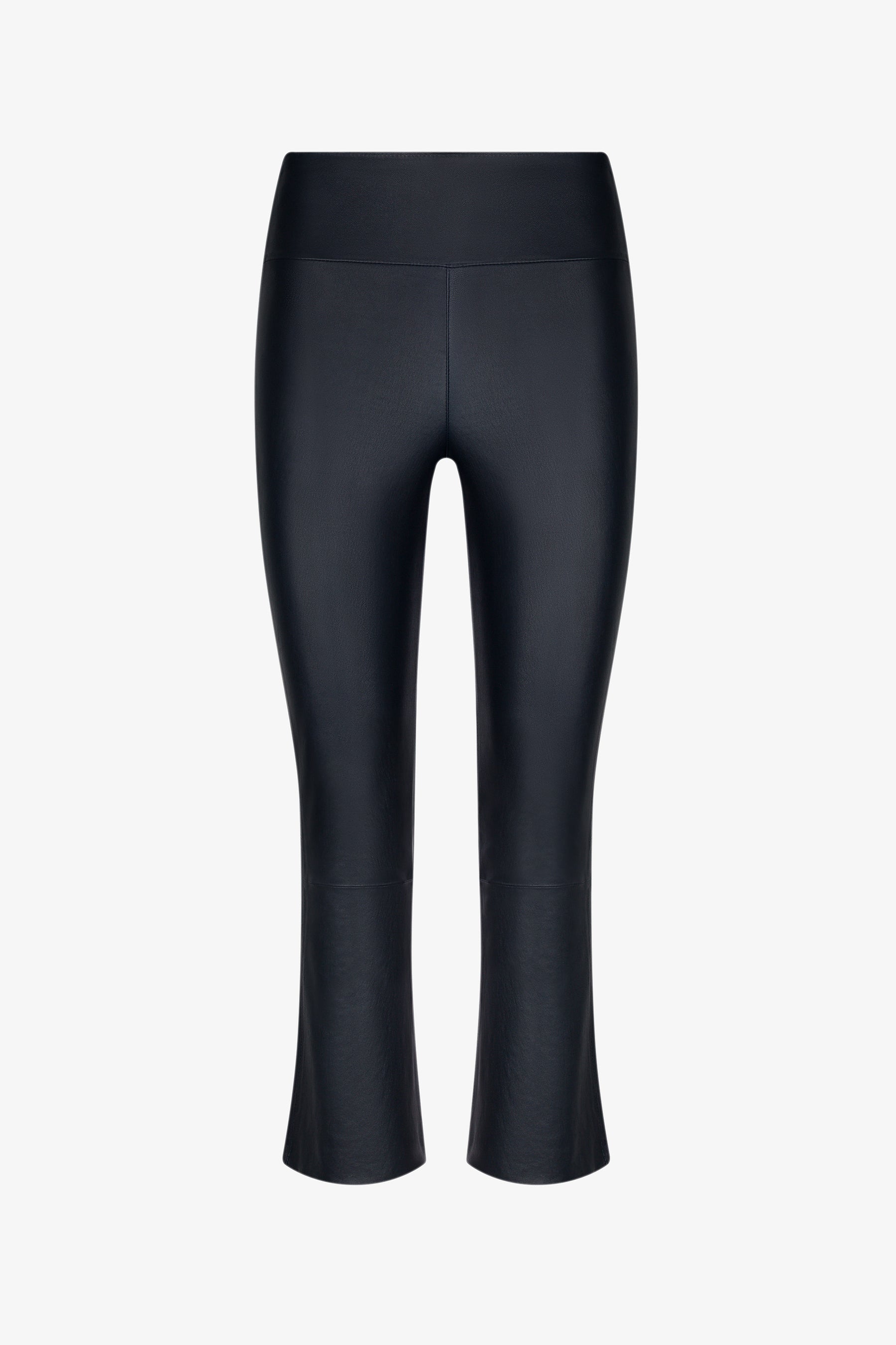Grace Leather Crop Flare