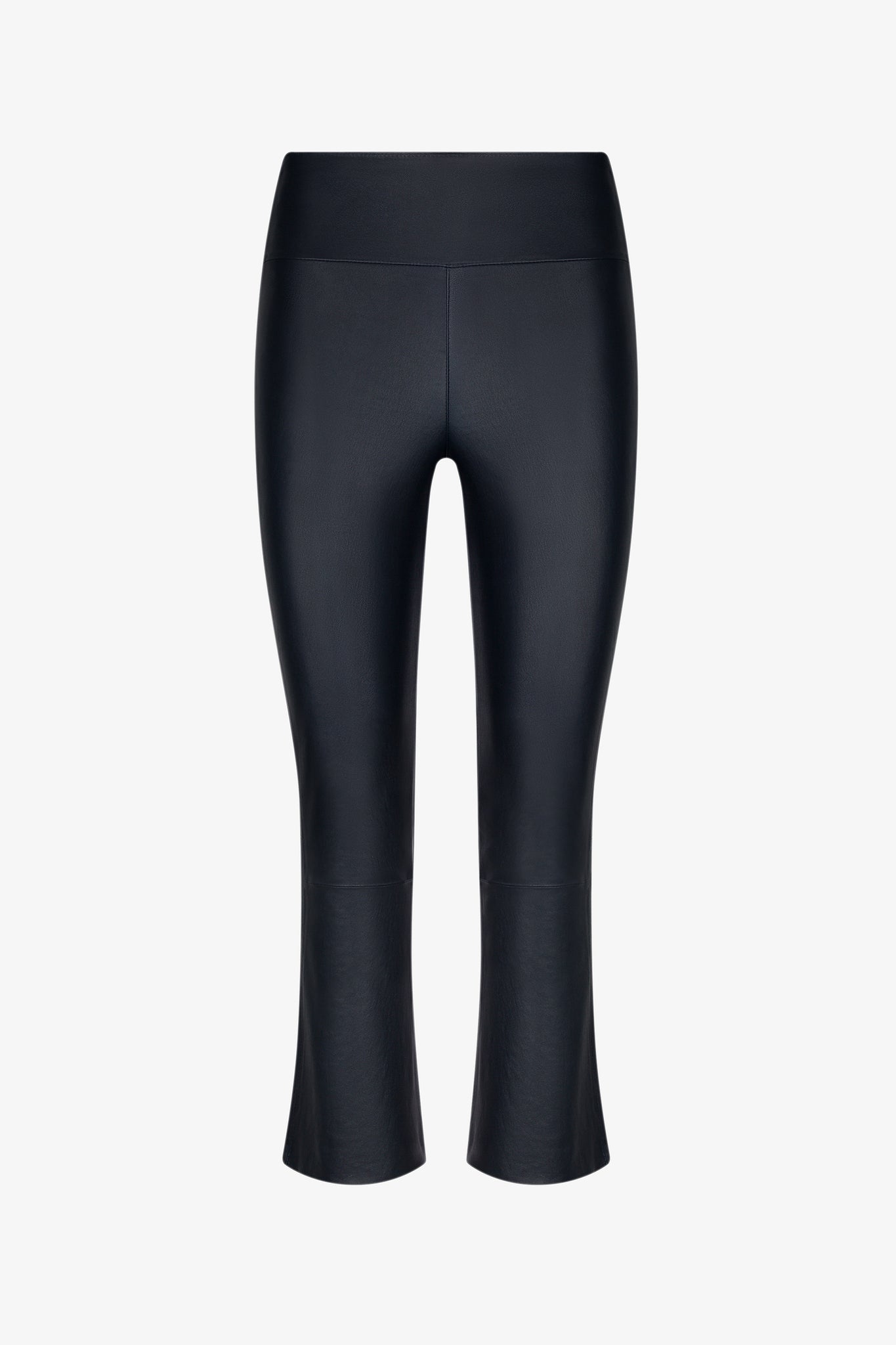 Grace Leather Crop Flare