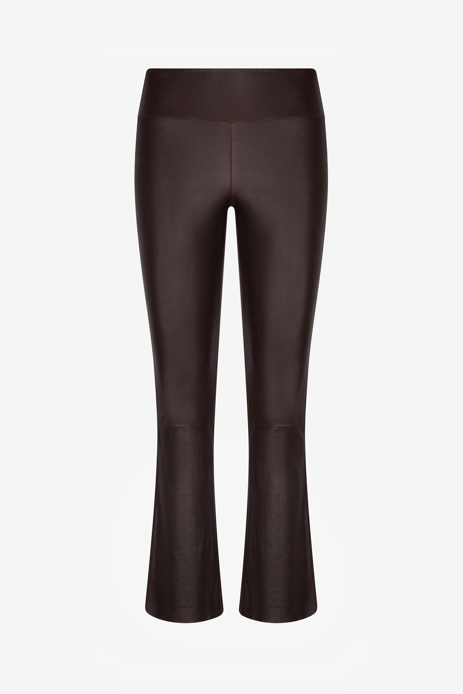 Jackie Leather Ankle Flare